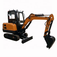 Cheap small digger  2.2Ton crawler excavator with hydraulic hammer